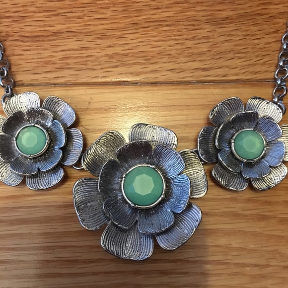 Lia Sophia Boho Floral Necklace - Picture 2 of 3